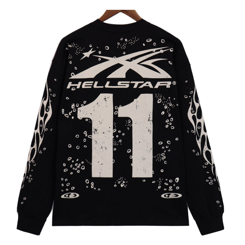 Hellstar terry fabric Long Sleeve Tee