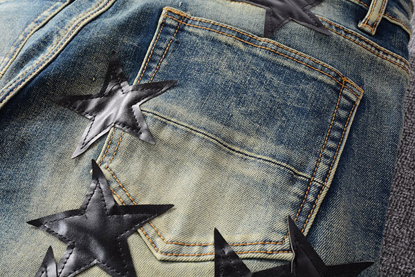 AMIRI Star Patch Jean #694