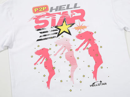 Hellstar Studios Letter Print P2P T-shirt