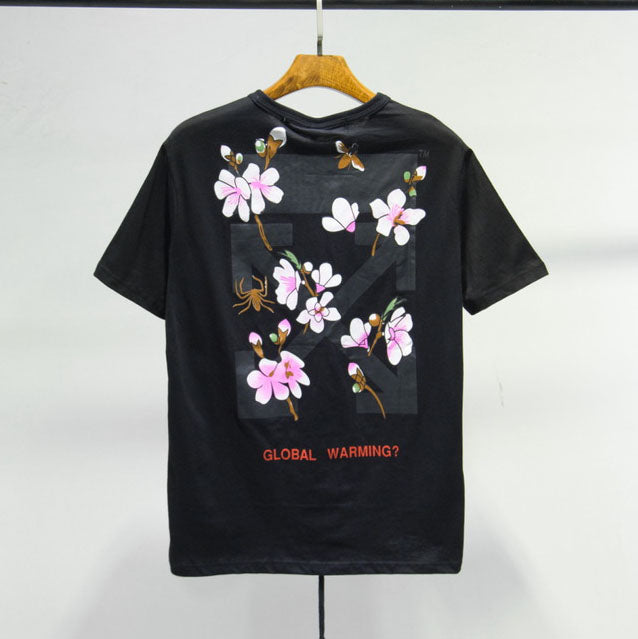 OFF WHITE Cherry Blossoms T-SHIRT