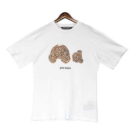 Palm Angels Leopard Teddy Bear T-Shirts