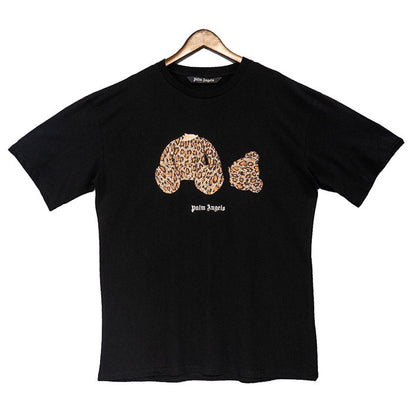 Palm Angels Leopard Teddy Bear T-Shirts