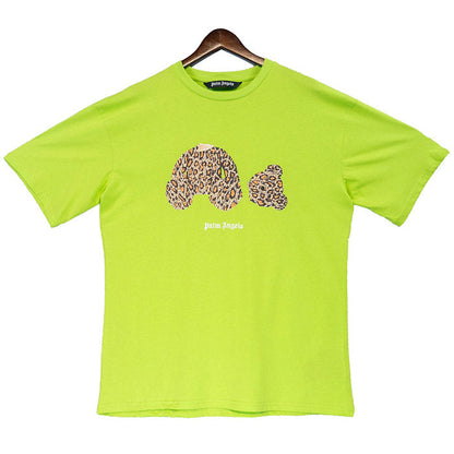 Palm Angels Leopard Teddy Bear T-Shirts