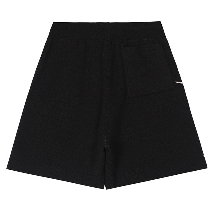 Rhude Logo Intarsia-knit Shorts