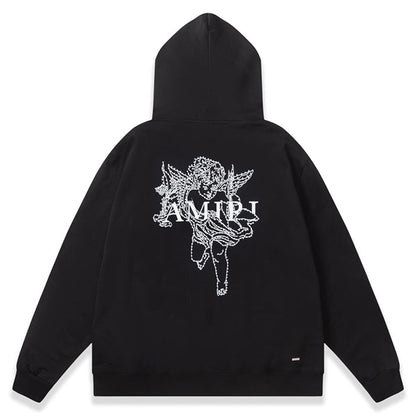 AMIRI Cupid Rhinestone Hoodie