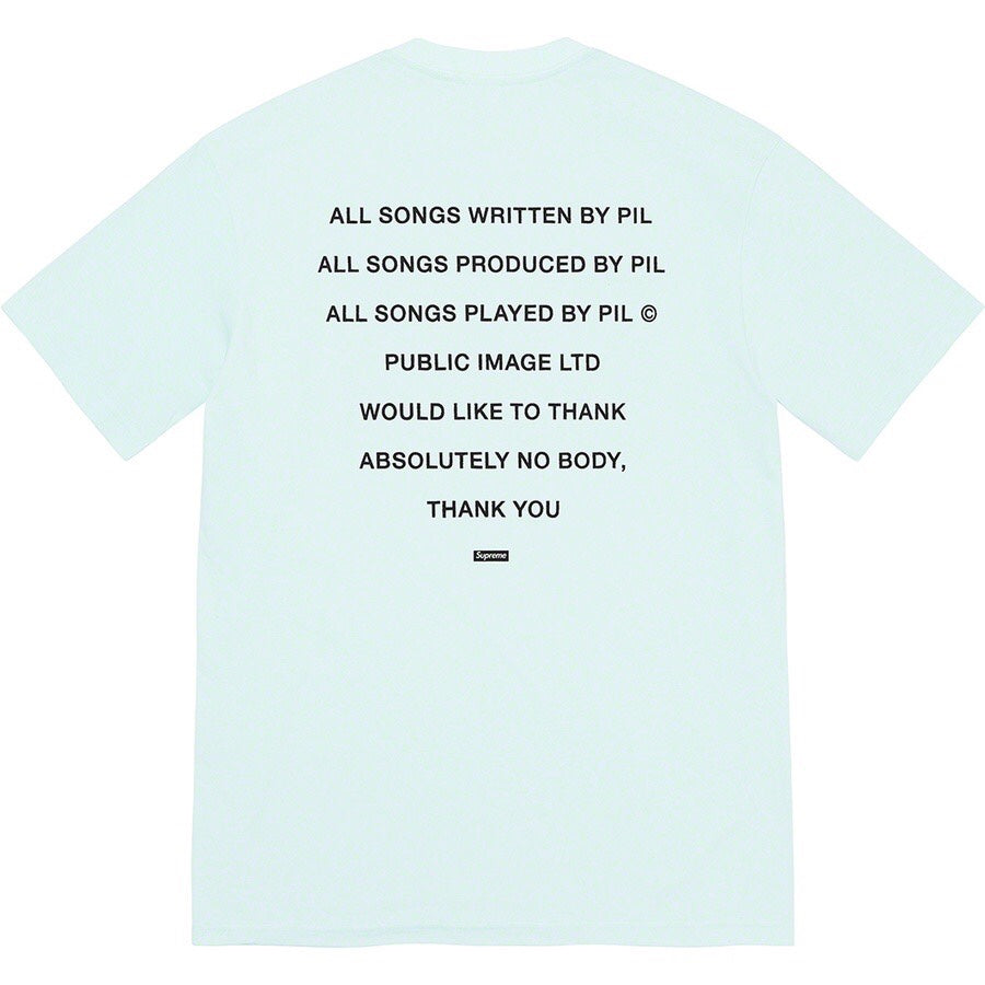 Supreme PiL Tee