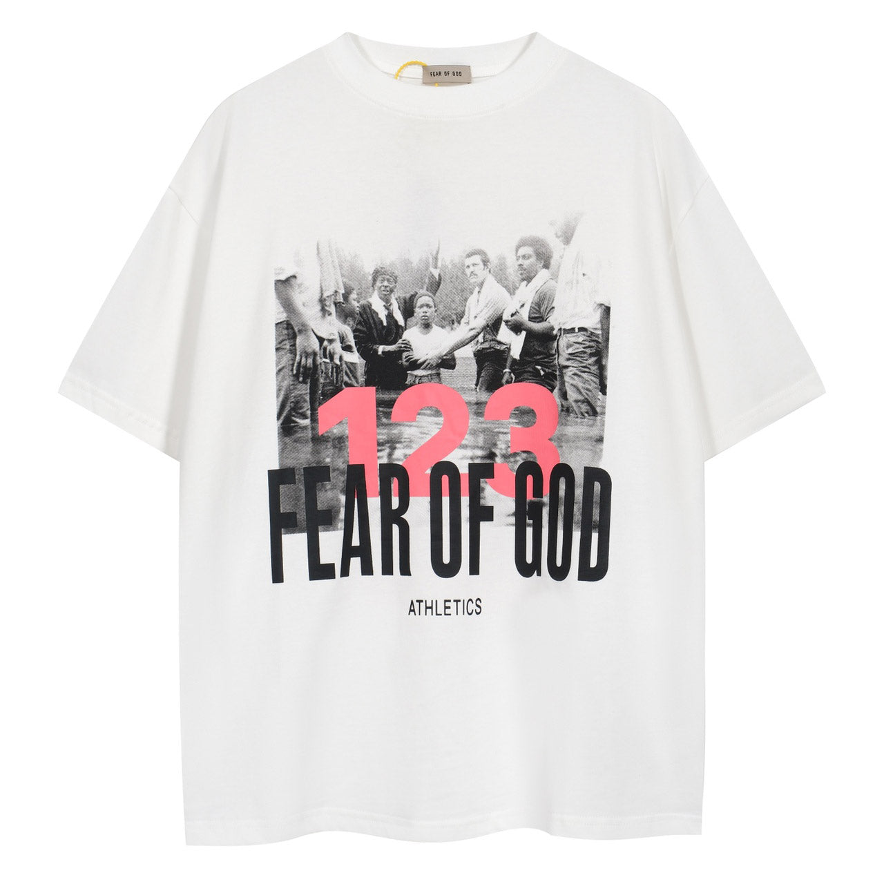 FEAR OF GOD x RRR 123 T Shirt