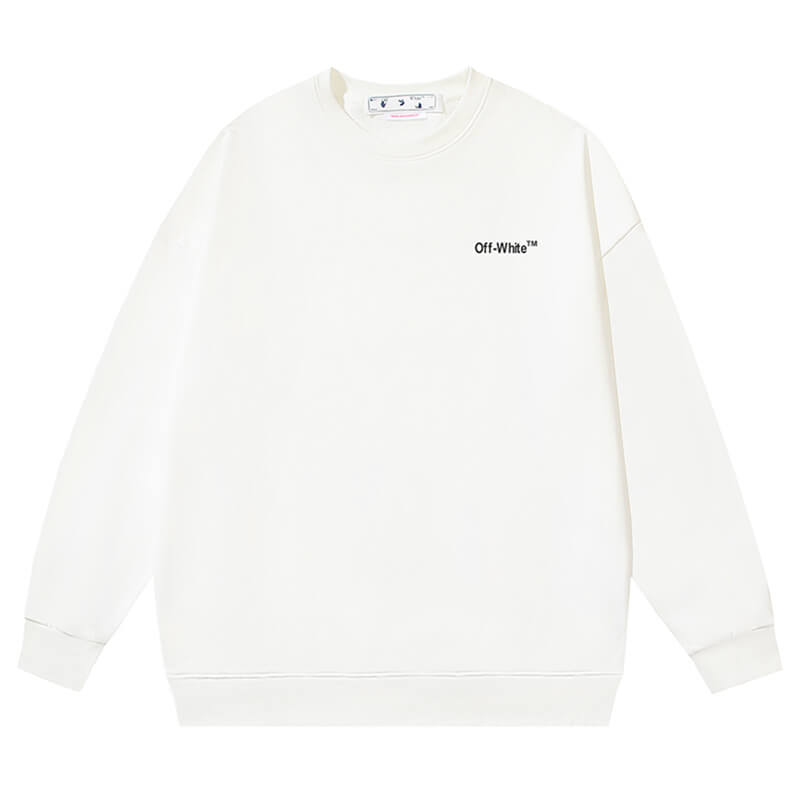 Off White Earth Sweatshirts