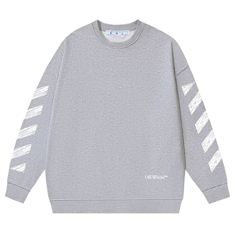 Off White SCRIBBLE DIAG BOXY Sweatshirts