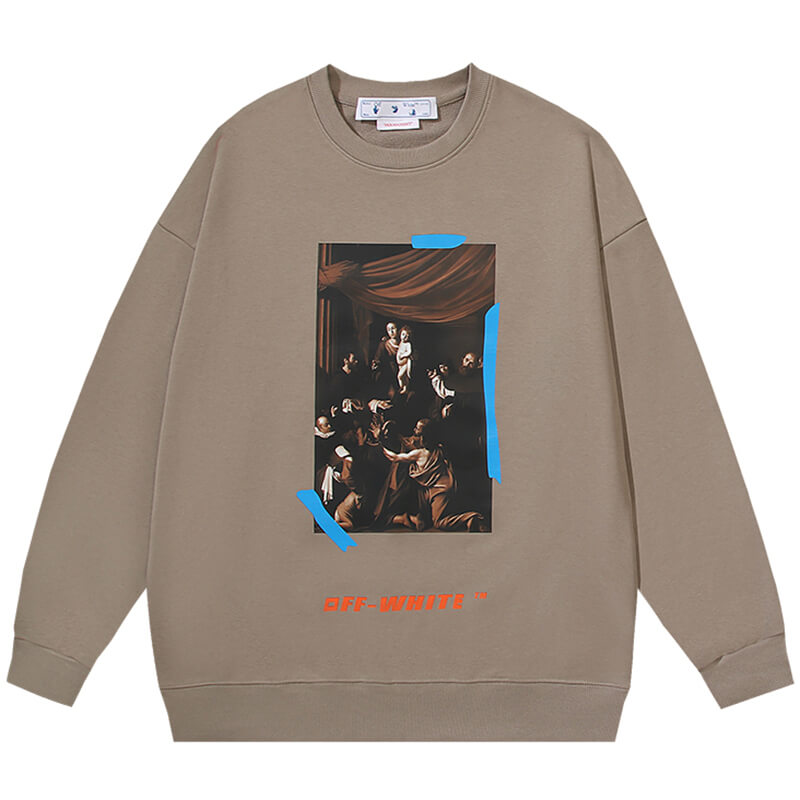 Off White Marker Arrows  Sweatshirts