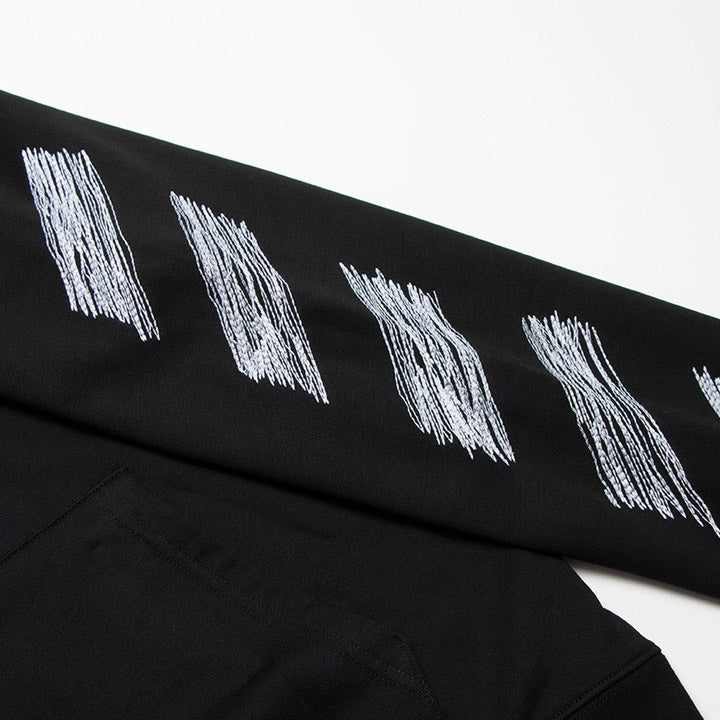 OFF-WHITE Diag Scribble Hoodie Oversize