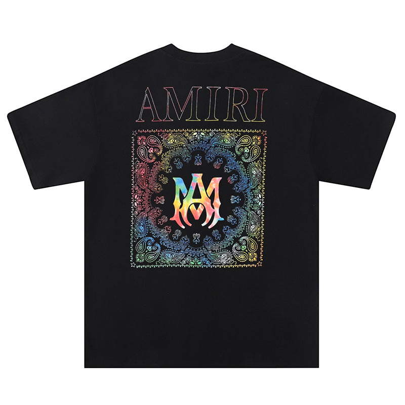 AMIRI Rainbow Bandana T-Shirt