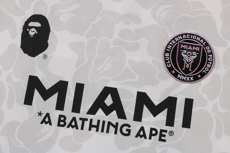 BAPE x Miami T-Shirts #717 Black