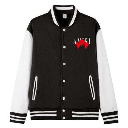 AMIRI HEART Cotton Bomber Jacket