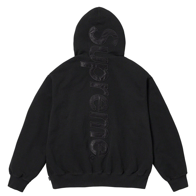 SUPREME FW23 WEEK8 SATIN APPLIQUE HOODIE