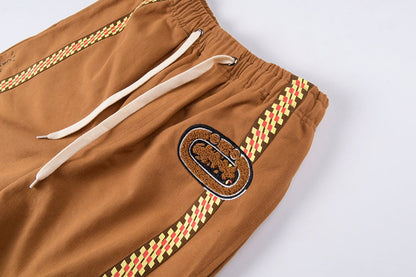 Travis Scott Cactus Checkere Shorts Brown