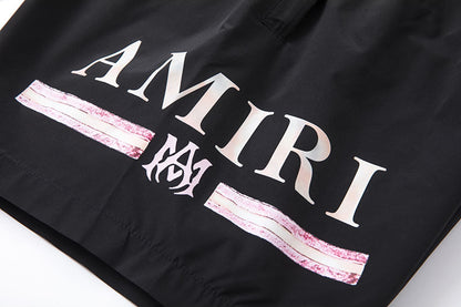 AMIRI Letter Logo Print Short