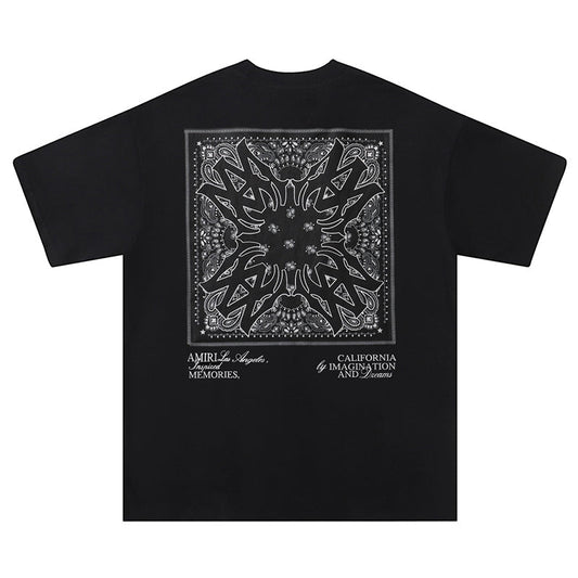 Amiri Printed Cotton Crewneck T-Shirt