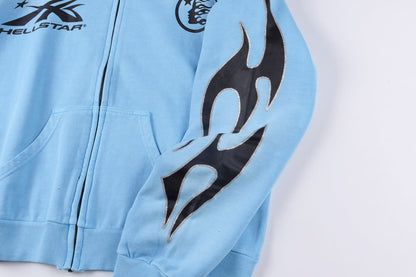 Hellstar Sports Zip-Up Hoodie