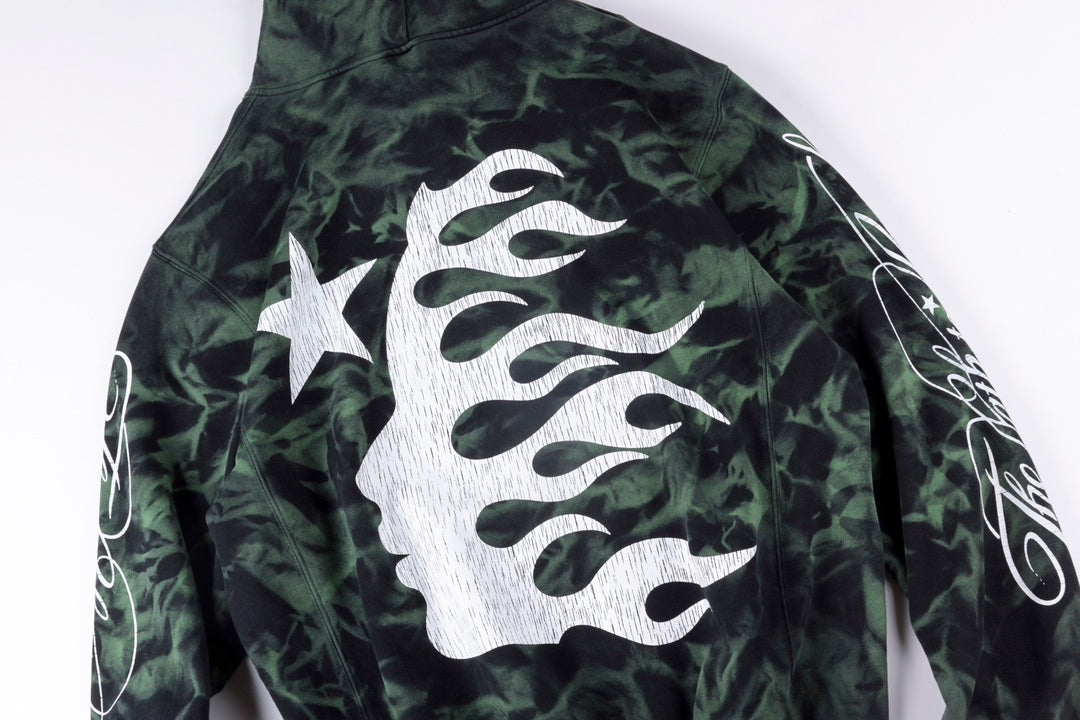 Hellstar Green Marble Paradise Hoodie