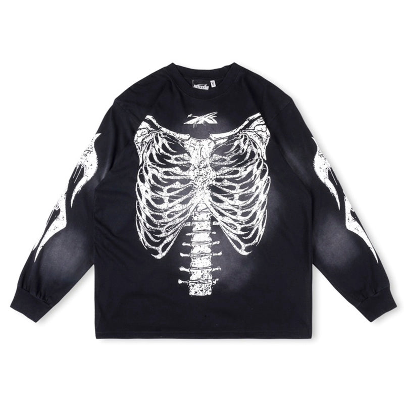 Hellstar Skeleton Long Sleeve Tee