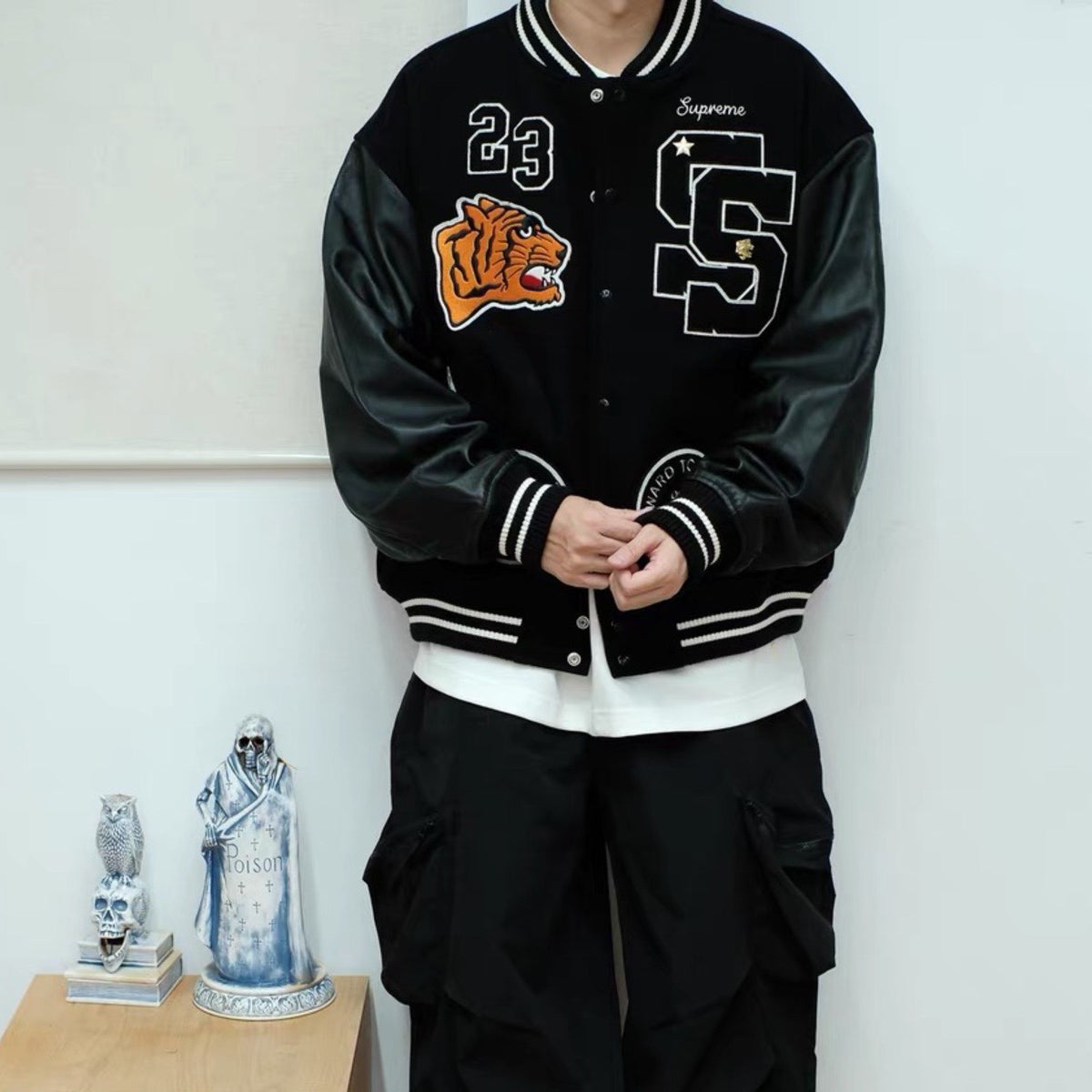 Supreme Tiger Varsity Jacket