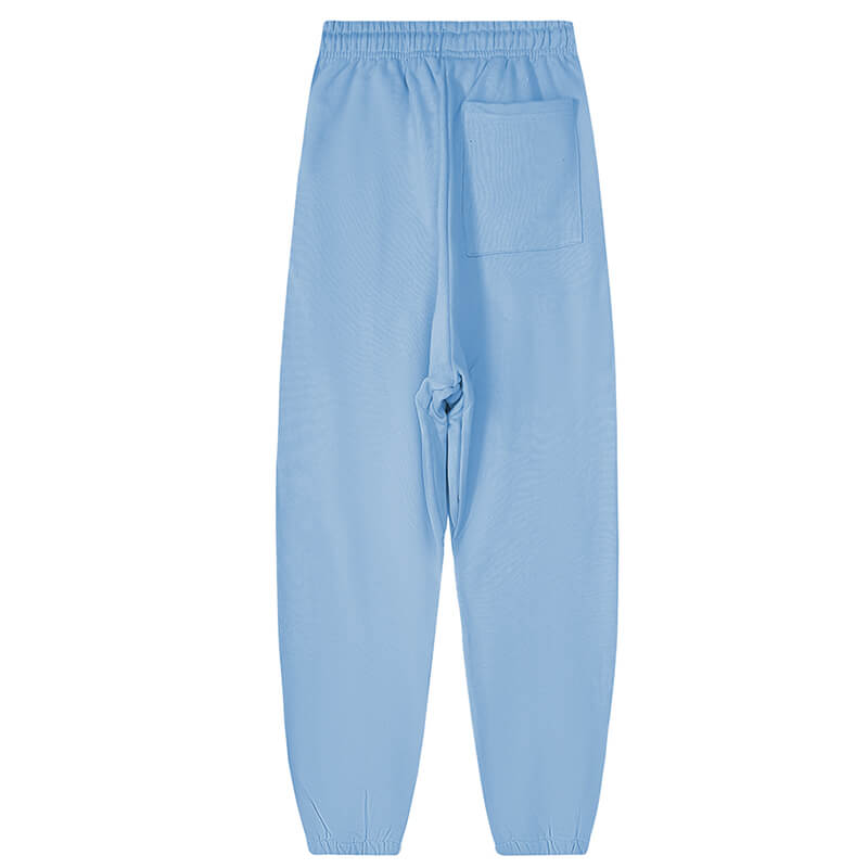 Sp5der White Foam Printing Pant-Blue #8308