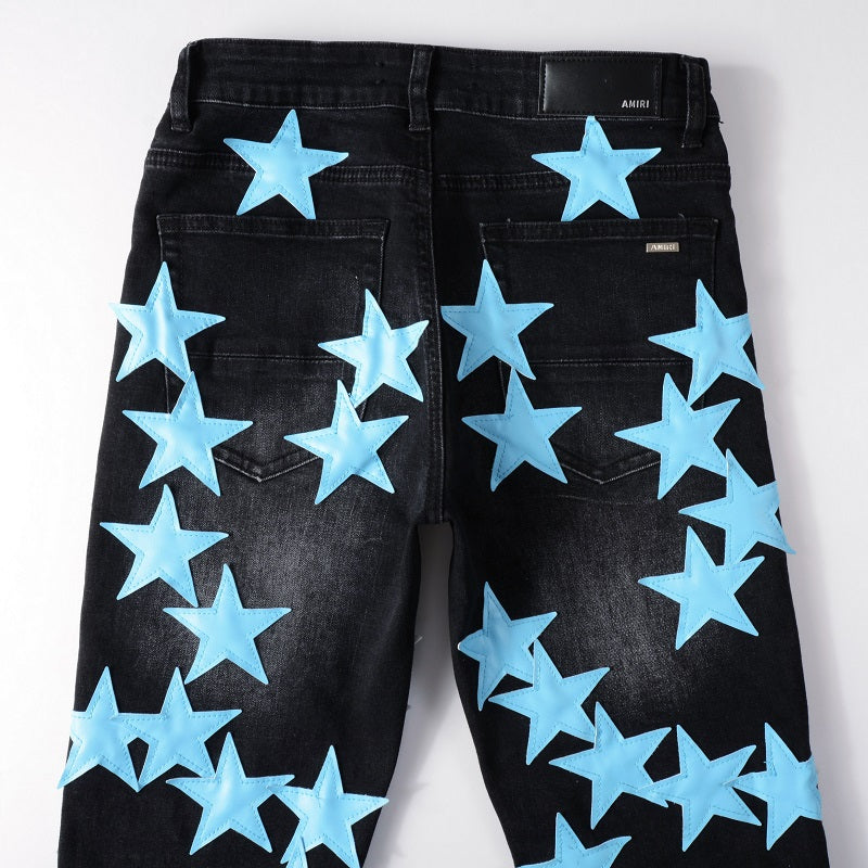 Amiri Star Patch Jeans #896