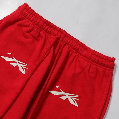 Hellstar Sports Jet Black / Red Sweatpants