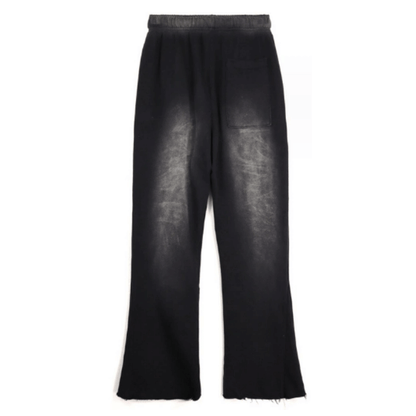 Hellstar Retro Washed Flare Pants Black