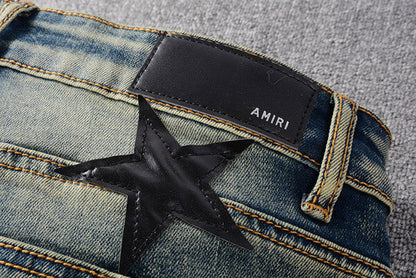 AMIRI Star Patch Jean #694