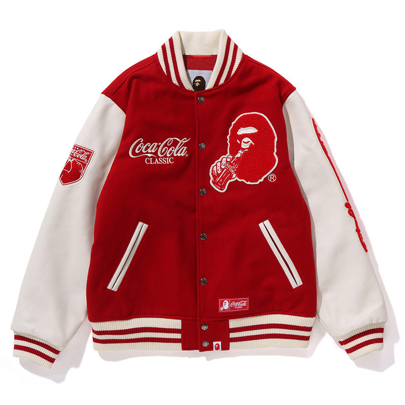 BAPE X Coca-Cola Baseball Jacket