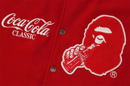 BAPE X Coca-Cola Baseball Jacket