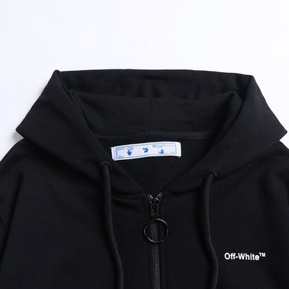 OFF WHITE Zipper Hoodies