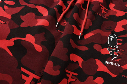 BAPE Red Camo Ape Head Hoodie