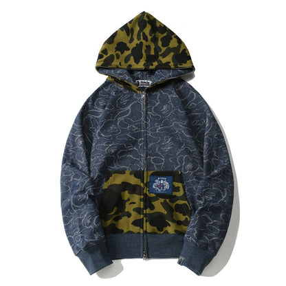 BAPE Color Camo Hoodie