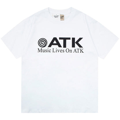 GALLERY DEPT. MUSIC LIVES ON ATK RED T-SHIRTS