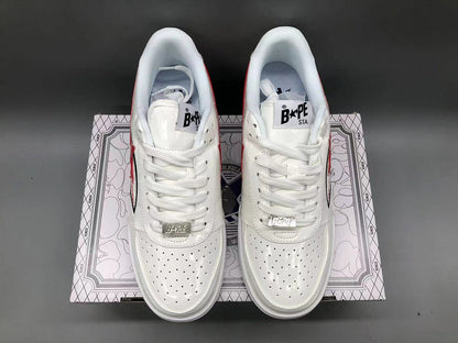 A Bathing Ape Bape Sta Low Shark White