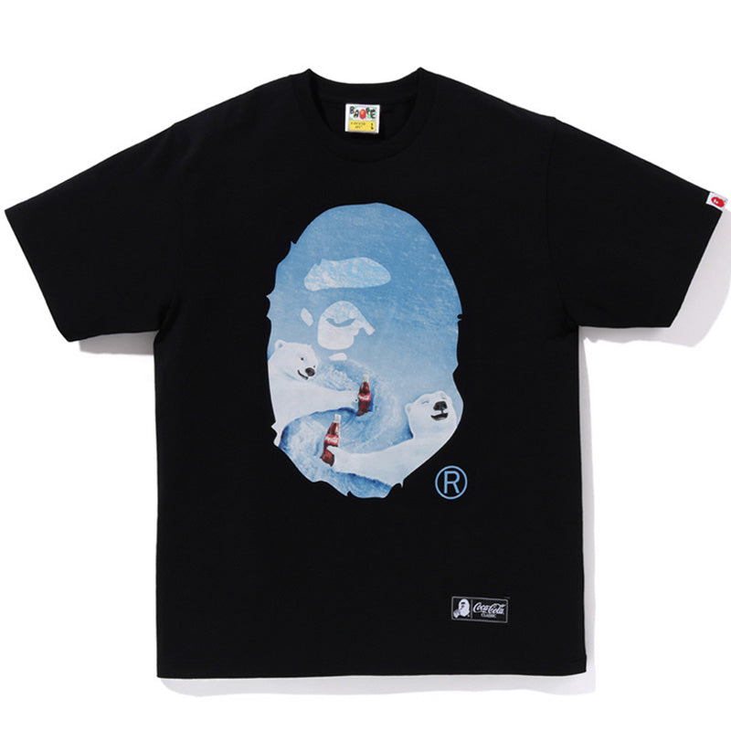 BAPE x Coca-Cola Photo Ape Head Tee