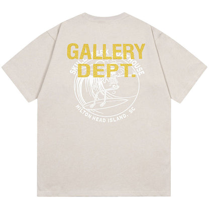 Gallery Dept skull letter print T-Shirts