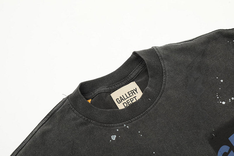 GALLERY DEPT. Letter logo washed hand drawn T-Shirts