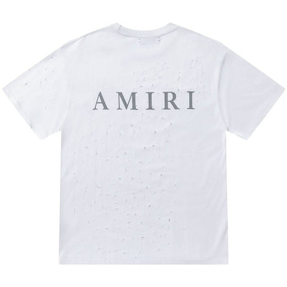 AMIRI M.A. Core Logo Broken Hole T-Shirt