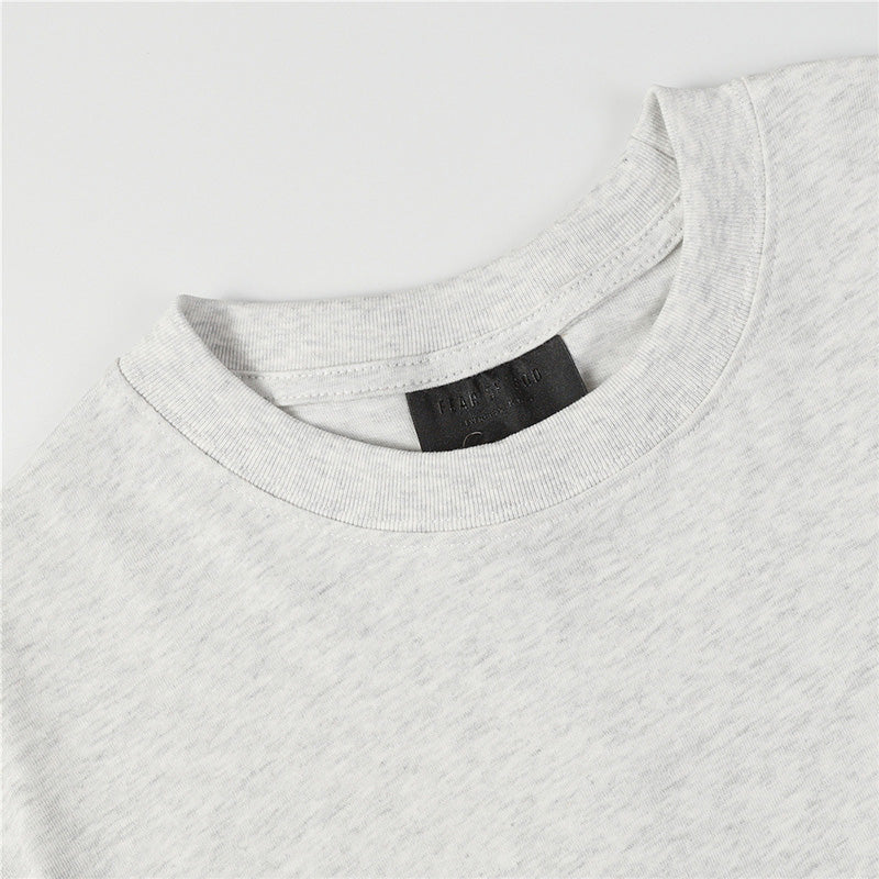 FEAR OF GOD Flocked G letter pattern T-Shirts