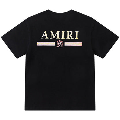 AMIRI Logo-Flocked Cotton-Jersey T-Shirt