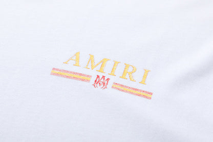 AMIRI Logo-Flocked Cotton-Jersey T-Shirt