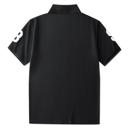 BAPE Embroidery Ape Head Logo Polo T-Shirt