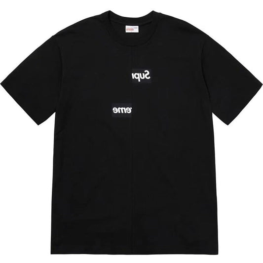 Supreme CDG 18FW Split Box Logo Tee