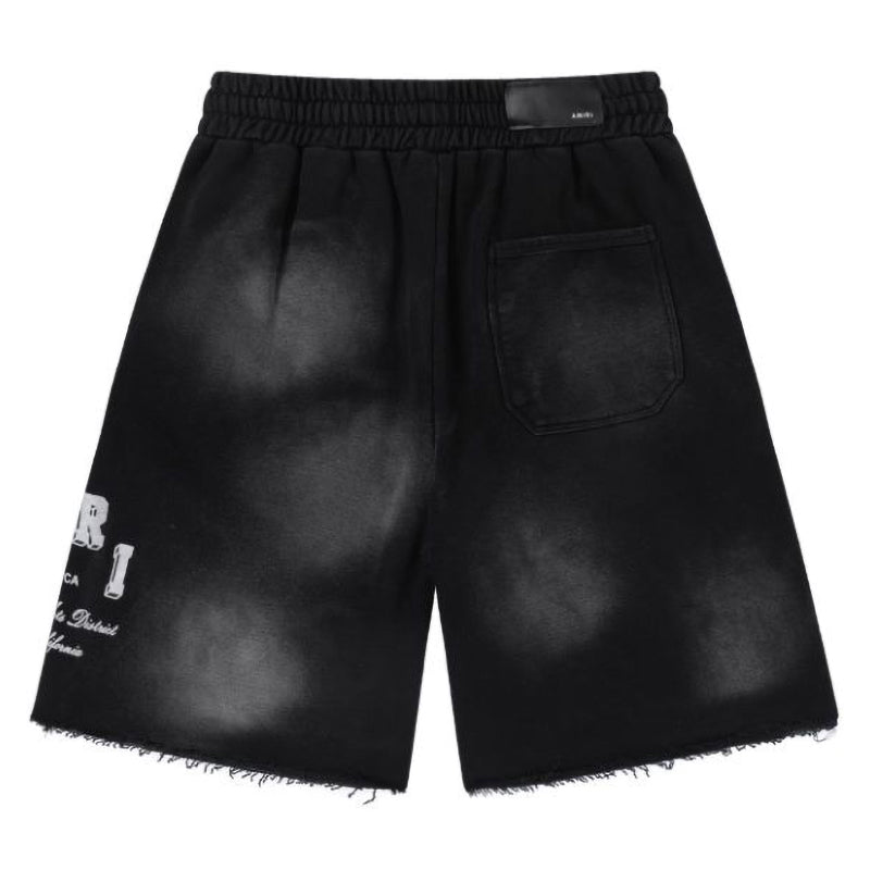 AMIRI Vintage Collegiate cotton track shorts