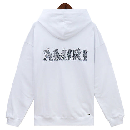 AMIRI logo-embroidered cotton Hoodies