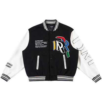 REPRESENT INITIAL VARSITY JACKET